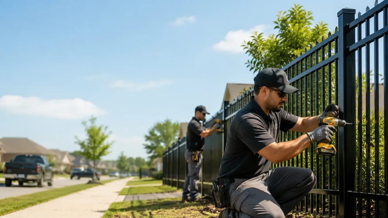 Metal Fence Installation in Reagan, TX